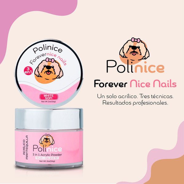 Acrílico POLINICE®️ 3 en 1 | NOEMI