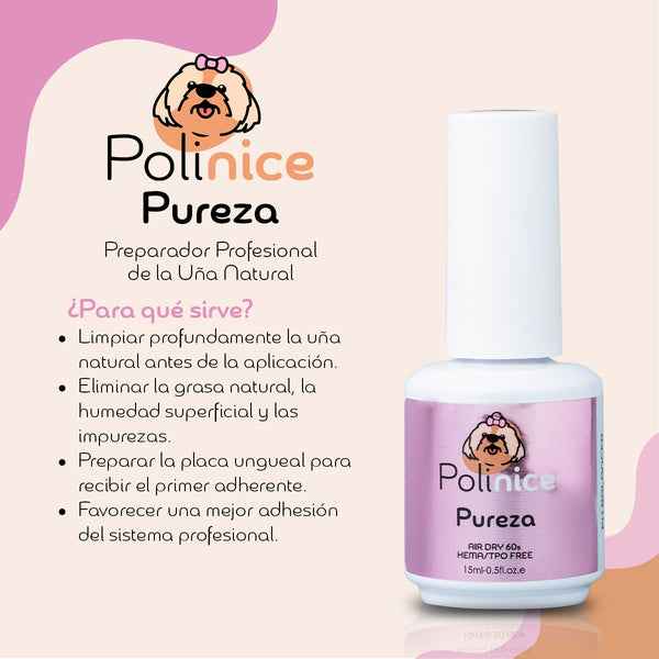 PUREZA| BALANCEADOR DE PH PARA UÑAS PROFESIONAL