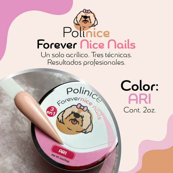 Acrílico POLINICE®️ 3 en 1 | ARI