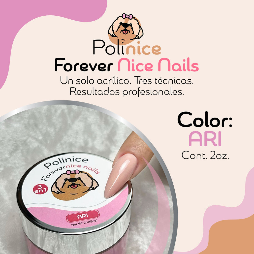 Acrílico POLINICE®️ 3 en 1 | ARI