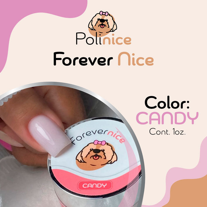 Acrílico 2 en 1 Polinice - Candy