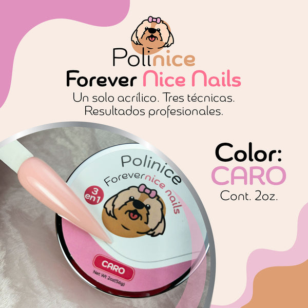 Acrílico POLINICE®️ 3 en 1 | CARO