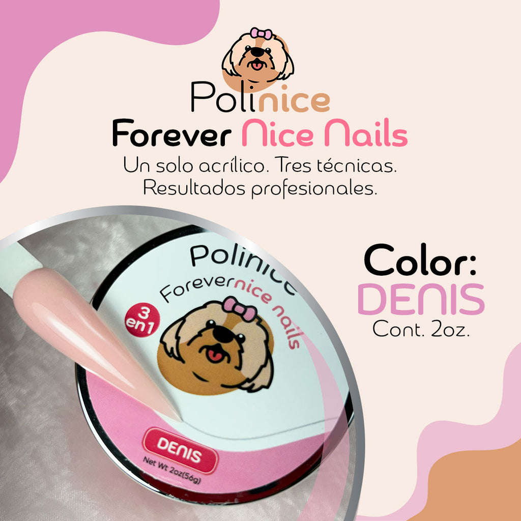 Acrílico POLINICE®️ 3 en 1 | DENIS