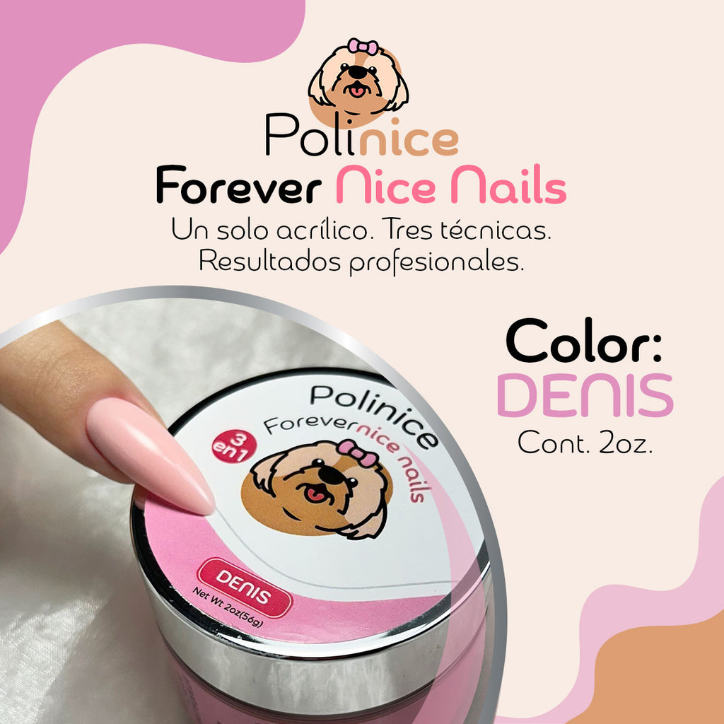 Acrílico POLINICE®️ 3 en 1 | DENIS