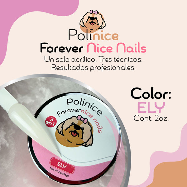 Acrílico POLINICE®️ 3 en 1 | ELY