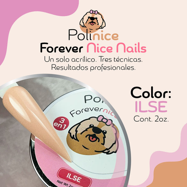 Acrílico POLINICE®️ 3 en 1 |ILSE