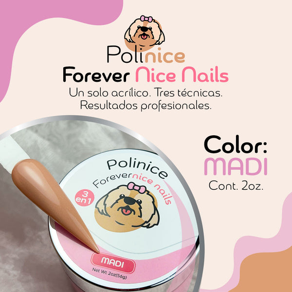 Acrílico POLINICE®️ 3 en 1 | MADI