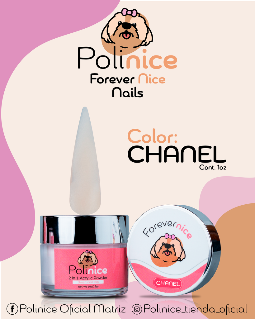 Acrílico 2 en 1 Polinice - Chanel