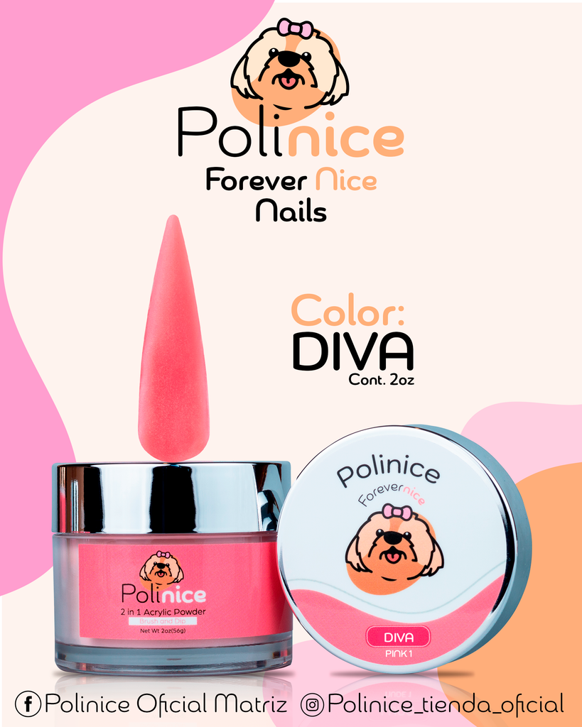 Acrílico 2 en 1 Polinice – Diva