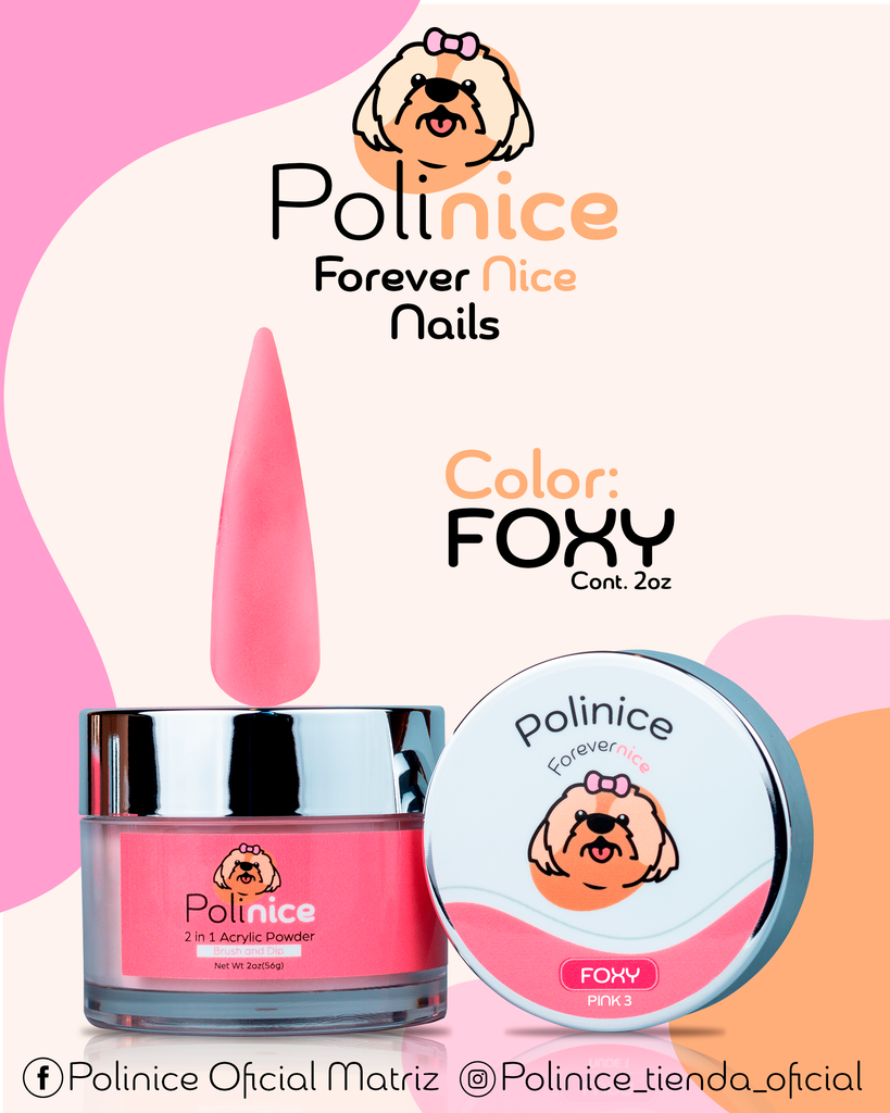 Acrílico 2 en 1 Polinice – Foxy