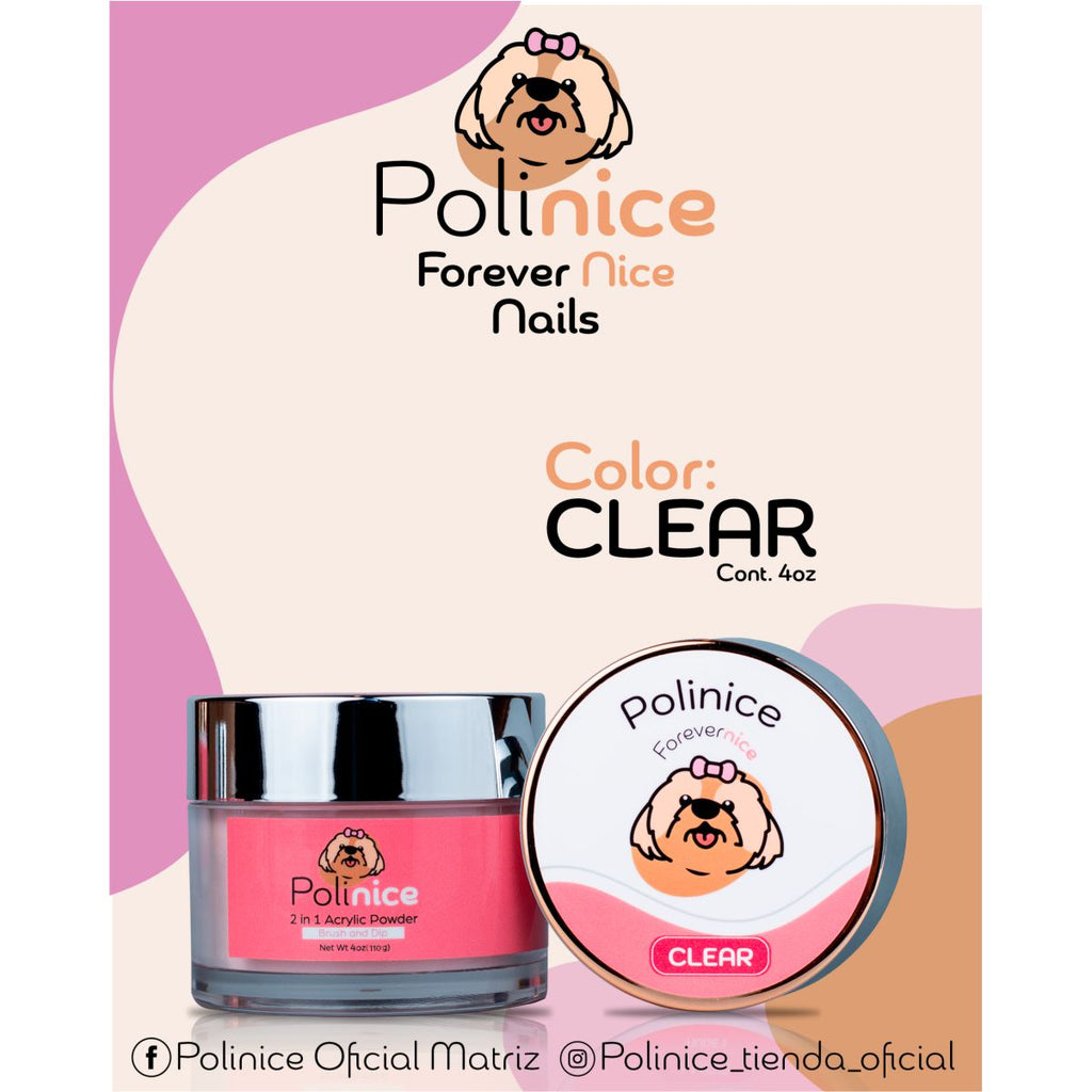 Acrílico Clear Polinice