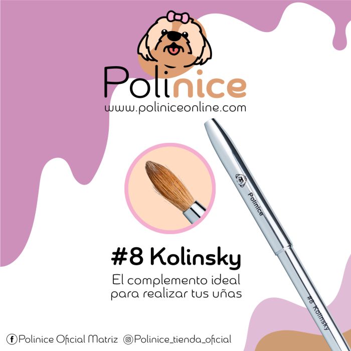 Polinice Pincel #8 Kolinsky